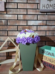 Portable Flower Gift Box, Flower Bouquet, Handbag, Flower Arrangement Box, Holding Bucket, Korean Flower Packing Box Wholesale